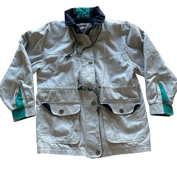 Vintage Trail Designs Womens Jacket Size Small Outdoor Hiking Utility Outerwear - Picture 1 of 9
